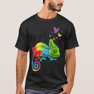Comma Chameleon - Lizard Lover Gift Funny Reptile T-Shirt