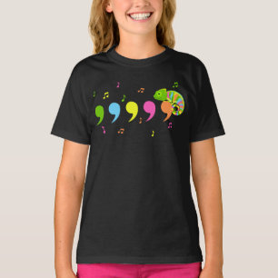 Comma Chameleon  Lizard Reptiles T-Shirt