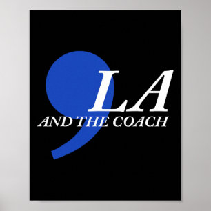 Comma La And The Coach Poster