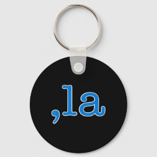 Comma La Blue Comma La - Kamala Harris 2024 Us Key Ring