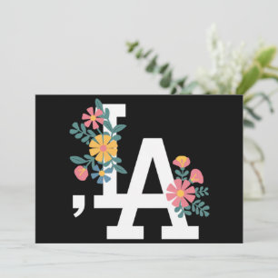 Comma la Floral Kamala Harris For President 2024  Invitation