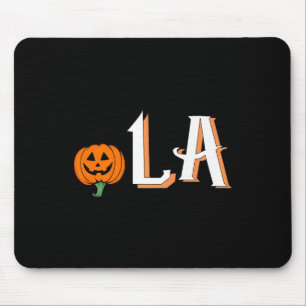 Comma La Funny Kamala Harris 2024 Halloween Pumpki Mouse Mat