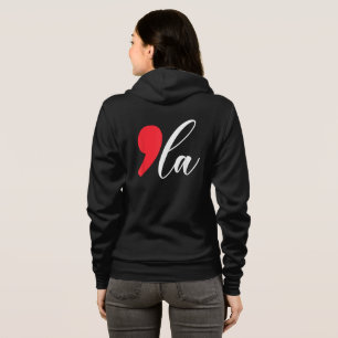 Comma La Harris 2024 Madam President Vote Kamala Hoodie