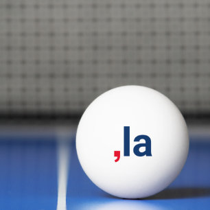 Comma La kamala funny pronunciation patriotic Ping Pong Ball