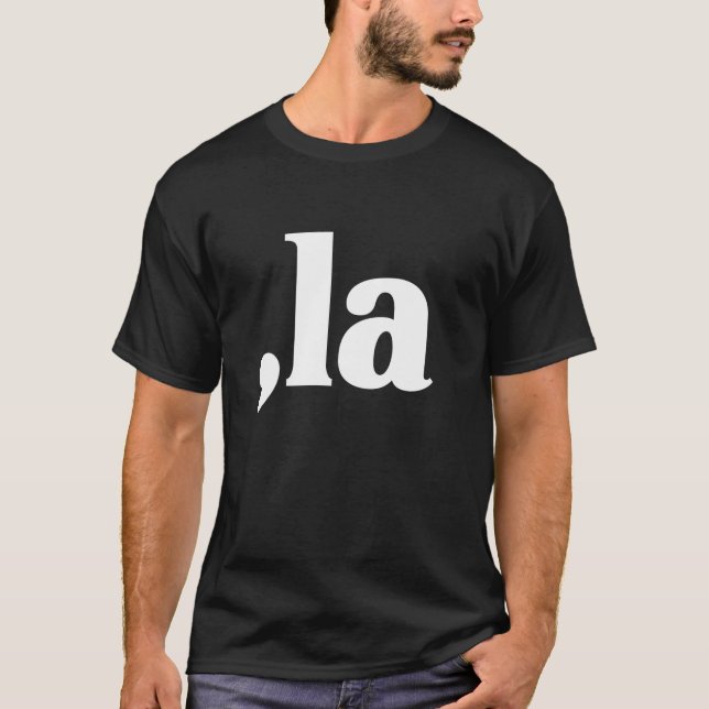 Comma La Kamala Harris 2024 Election T Shirt (Front)