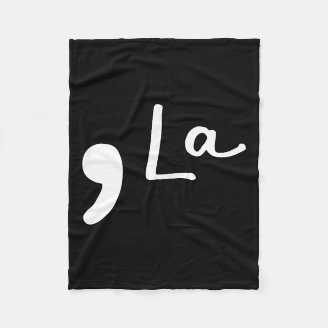 Comma La Kamala Harris 2024 Tank Top  Fleece Blanket (Front)