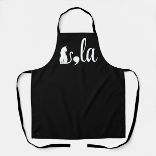 Comma La Kamala Harris - cat mum for Kamala  Apron