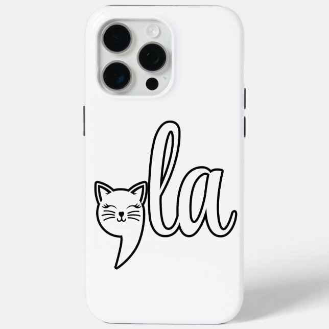 Comma La Kamala Harris - cat mum for Kamala  Case-Mate iPhone Case (Back)