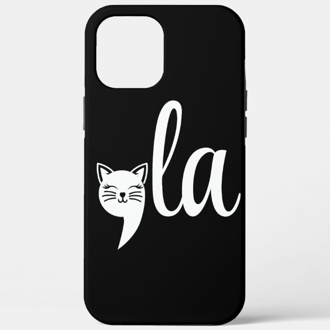 Comma La Kamala Harris - cat mum for Kamala  Case-Mate iPhone Case (Back)