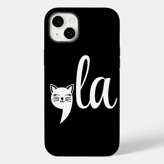 Comma La Kamala Harris - cat mum for Kamala  Case-Mate iPhone Case (Back)