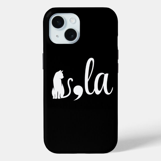 Comma La Kamala Harris - cat mum for Kamala  Case-Mate iPhone Case (Back)