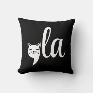 Comma La Kamala Harris - cat mum for Kamala Cushion