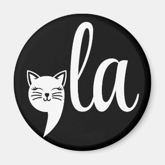 Comma La Kamala Harris - cat mum for Kamala  Magnet