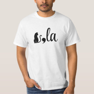 Comma La Kamala Harris - cat mum for Kamala T-Shirt