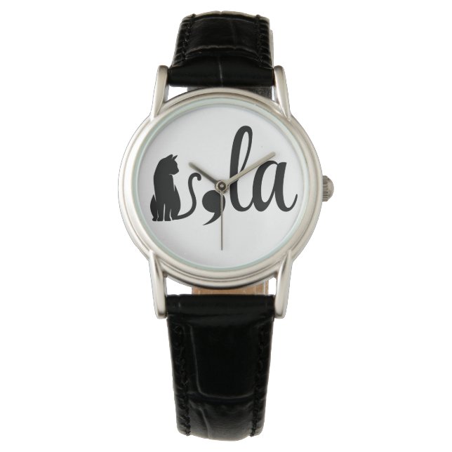 Comma La Kamala Harris - cat mum for Kamala  Watch (Front)