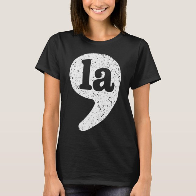 Comma La Kamala Harris Coma La President 2024 Elec T-Shirt (Front)