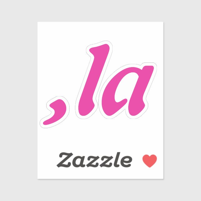 Comma La Kamala Harris - customised text design  (Sheet)