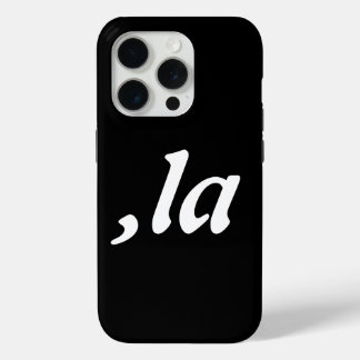 Comma La Kamala Harris - customised text design iPhone 15 Pro Case