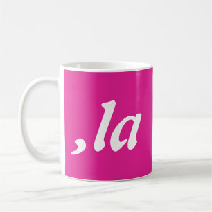 Comma La Kamala Harris - customised text design  Coffee Mug