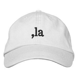 Comma La Kamala Harris - customised text design  Embroidered Hat