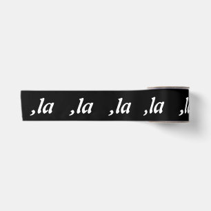 Comma La Kamala Harris - customised text design Satin Ribbon