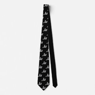Comma La Kamala Harris - customised text design  Tie
