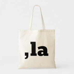 Comma La Kamala Harris - customised text design Tote Bag