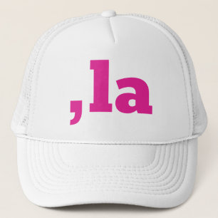 Comma La Kamala Harris - customized text design  Trucker Hat