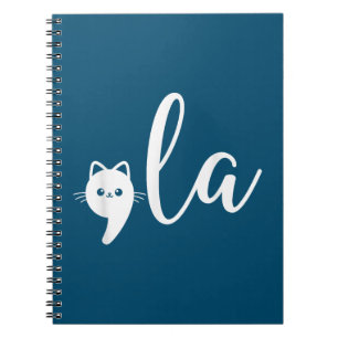 Comma La Kamala Harris For President 2024 Cat lady Notebook