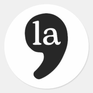 Comma La Kamala Harris For President 2024 Classic Round Sticker