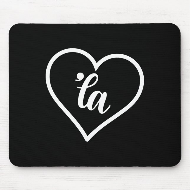 Comma La Kamala Harris For President 2024 Election Mouse Mat (Front)