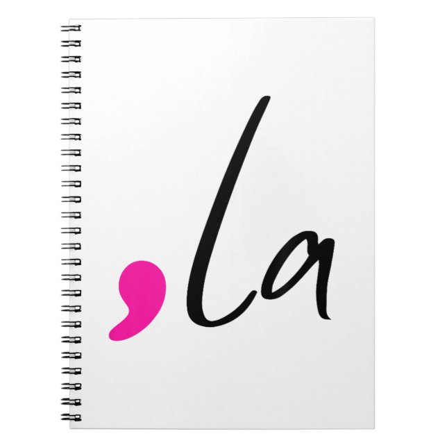 Comma La Kamala Harris For President 2024 Election Notebook (Front)