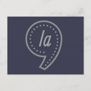 Comma la Kamala Harris Postcard