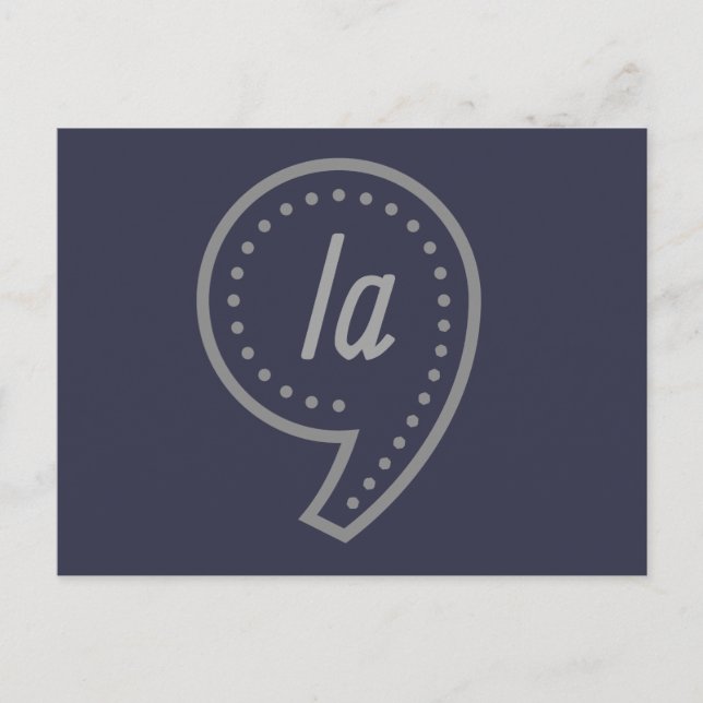 Comma la Kamala Harris Postcard (Front)
