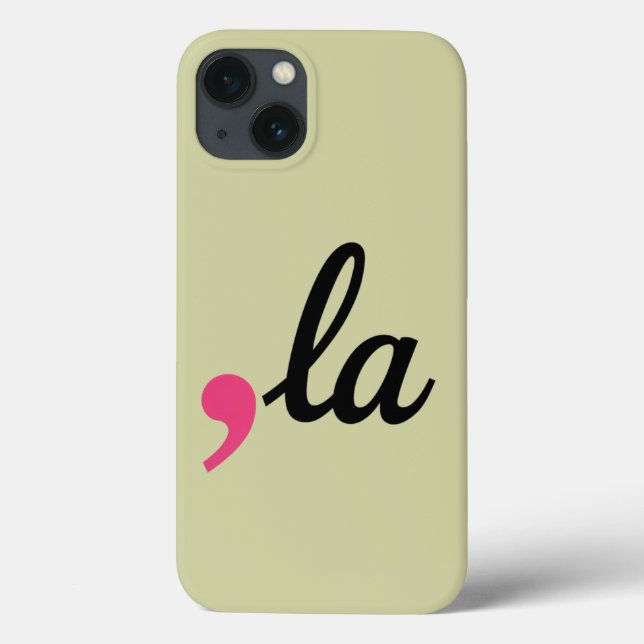 Comma La Kamala Harris President 2024 Stop Project Case-Mate iPhone Case (Back)