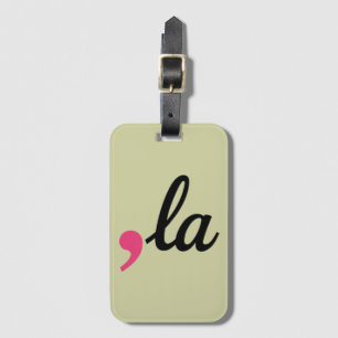 Comma La Kamala Harris President 2024 Stop Project Luggage Tag