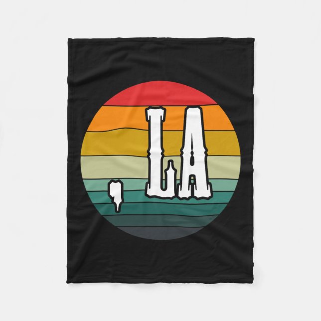 Comma La Kamala Harris Presidential Supporters Tee Fleece Blanket (Front)