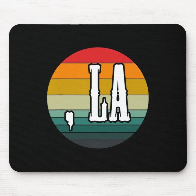 Comma La Kamala Harris Presidential Supporters Tee Mouse Mat (Front)