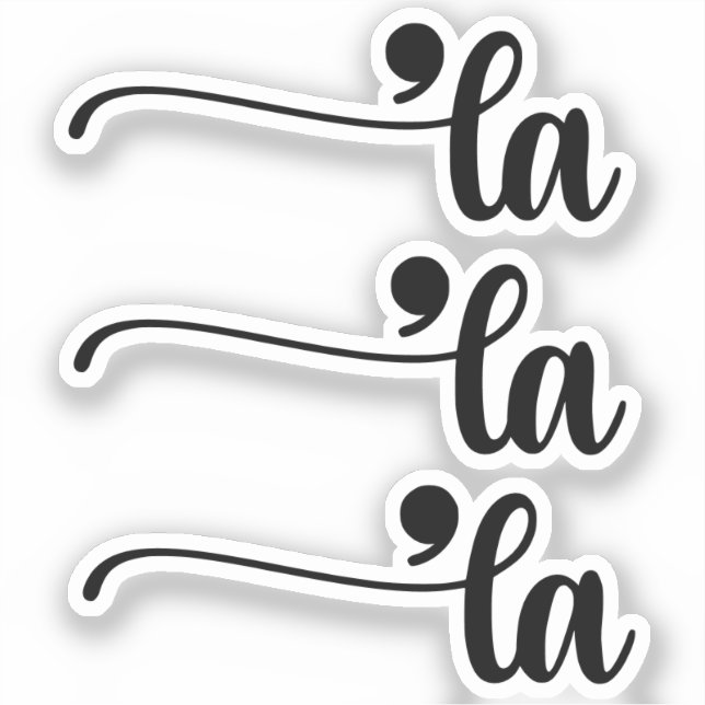 Comma La Kamala Harris Punctuation La Election (Front)