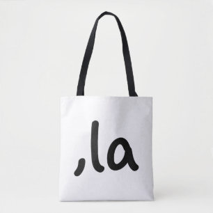 Comma La Kamala Harris Punctuation La Election Tote Bag