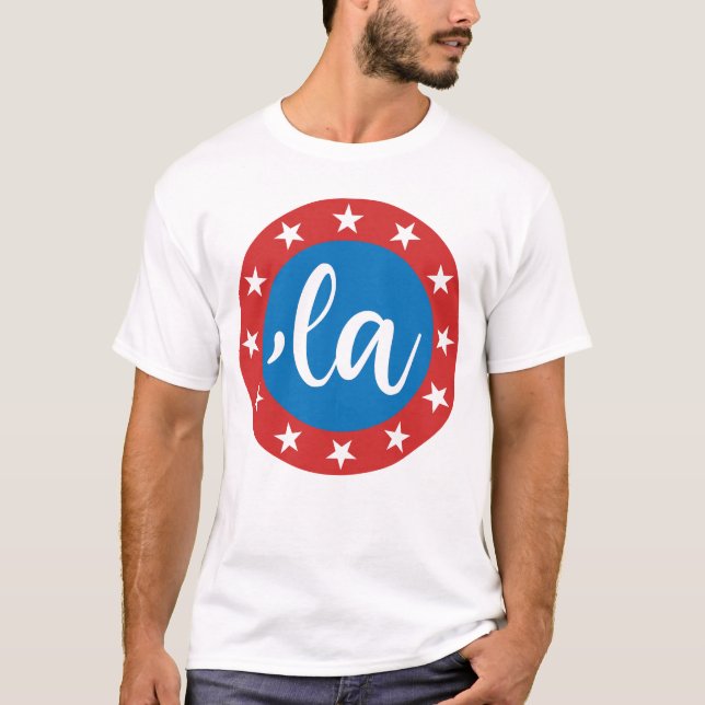 Comma La - Kamala Harris T-Shirt (Front)