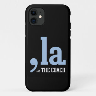 Comma La Kamala Harris Tim Walz Coach 2024  iPhone 11 Case