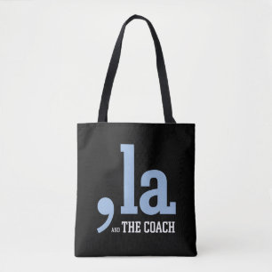 Comma La Kamala Harris Tim Walz Coach 2024 Tote Bag
