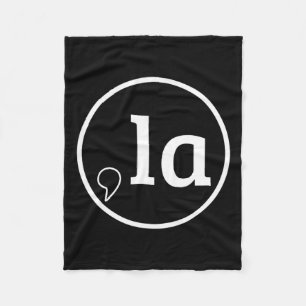 Comma La Kamala Harris Tim Wheimer Waltz 2024 Elec Fleece Blanket