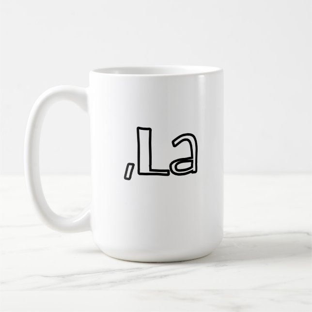 Comma + La Mug, Kamala Harris Mugs, Kamala Harris Coffee Mug (Left)