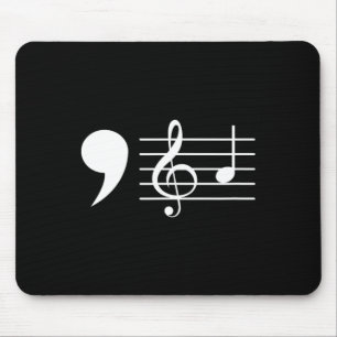 Comma La Music Notes Kamala Harris Music Teacher E Mouse Mat