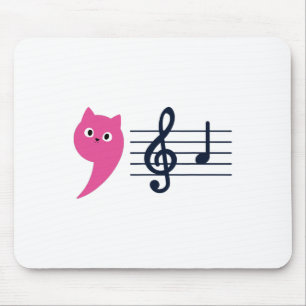 Comma La Music Notes Kamala Harris Music Teacher E Mouse Mat