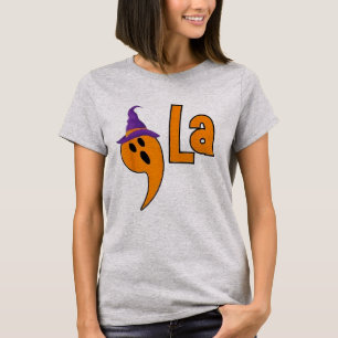 Comma La Witch Hat Halloween for Kamala Harris T-Shirt