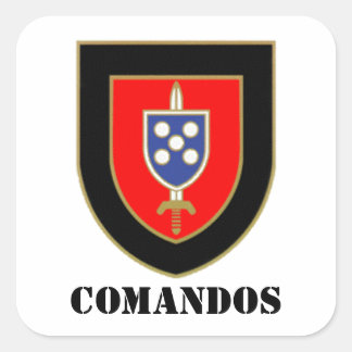 Command Badge Square Sticker