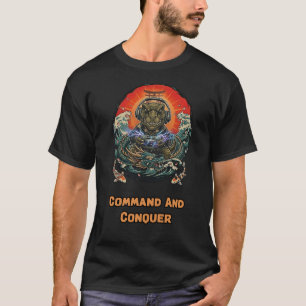 Command Conquer Strategy Gamer Dominant Power T-Shirt